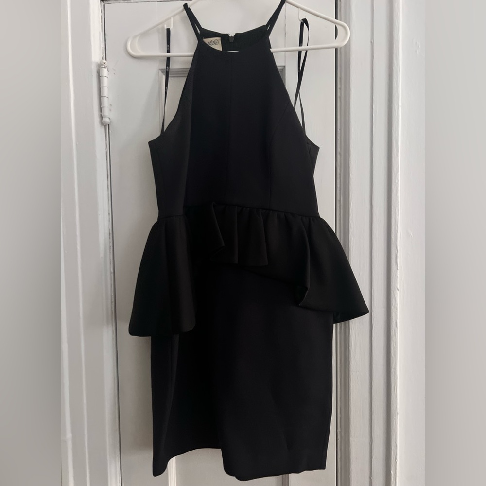 Ali Ro Black Cocktail Dress